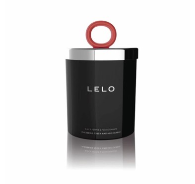 Świeca do masażu - Lelo Massage Candle Black Pepper & Pomegranate 150g